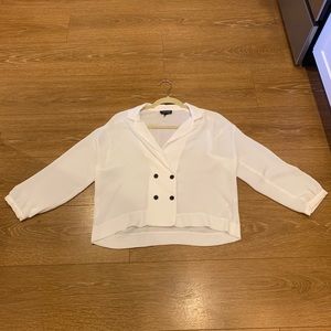 Top Shop White Blouse
